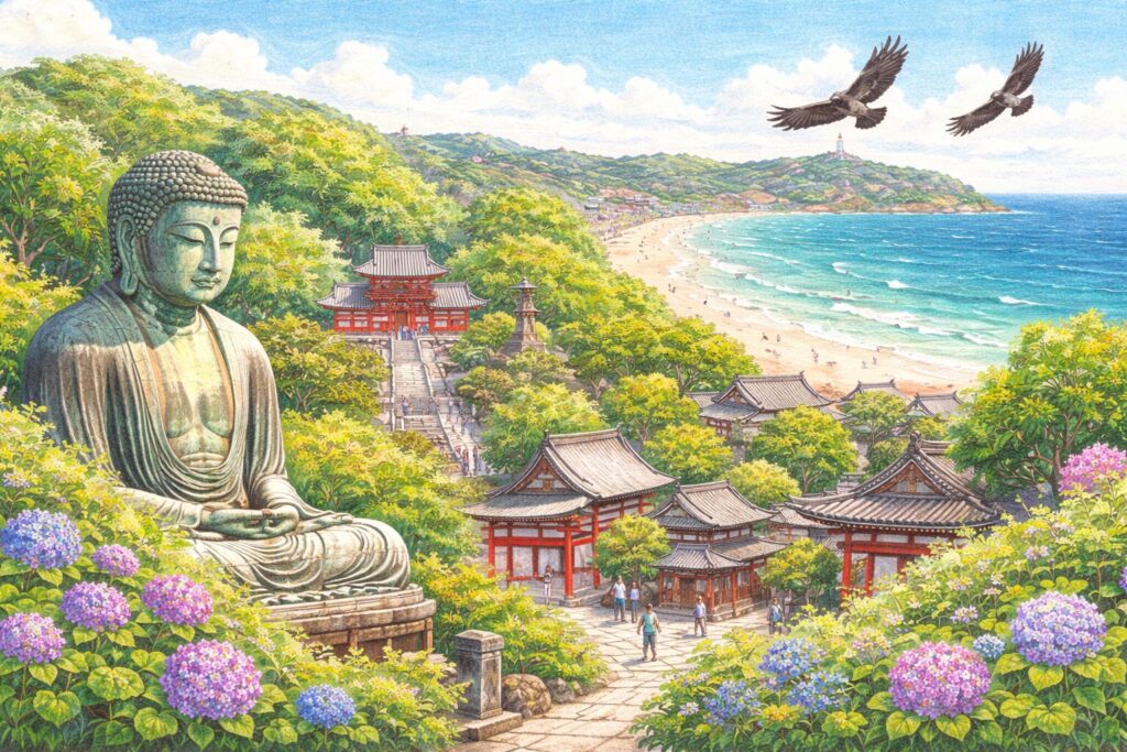 Kamakura illustration
